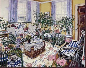 Susan Rios - Our House - Limited Edition Serigraph  