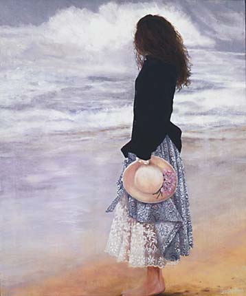 Susan Rios - The Greeting - Limited Edition Serigraph