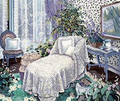 Susan Rios - Thoughts On A Happy Ending - Limited Edition Serigraph