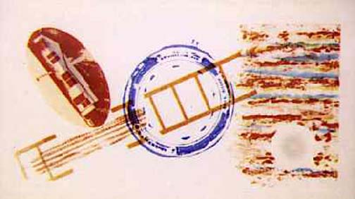 James Rosenquist - Cliff Hanger - Limited Edition Color Etching / Aquatint