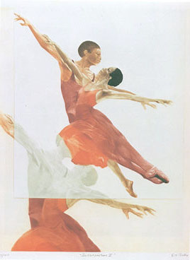 GH Rothe - Ballet Picture II - Limited Edition Mezzotint