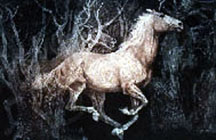 GH Rothe - Colts - Limited Edition Mezzotint