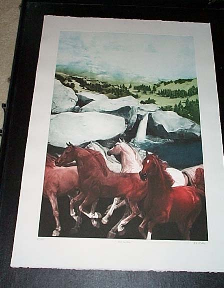 GH Rothe - Manitou - Limited Edition Mezzotint