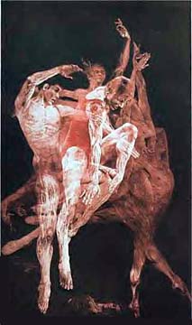GH Rothe - Strength - Limited Edition Mezzotint