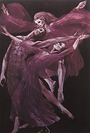 GH Rothe - Trio - Limited Edition Mezzotint
