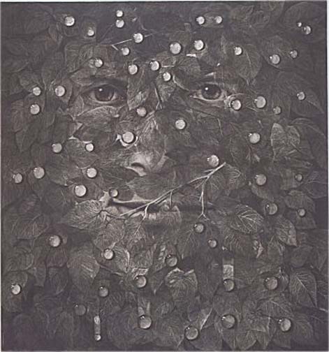 GH Rothe - Window - Limited Edition Mezzotint