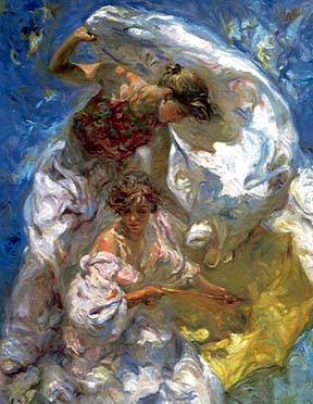 Royo - Mediterraneo - Limited Edition Serigraph on Panel