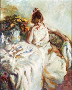 Royo - Unknown Title - Original Painting - Oil on Canvas