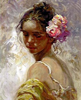 Royo - La Perla - Limited Edition Serigraph on Panel