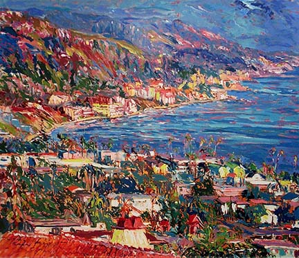 Marco Sassone - Laguna Vista - Limited Edition Serigraph