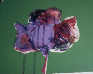 Fritz Scholder - The Rose State I - Limited Edition Lithograph