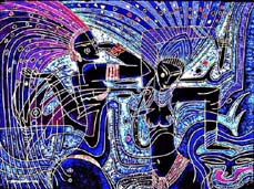 Wong Shue - Sambistas - Limited Edition Serigraph