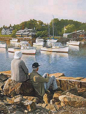 Tom Sierak - Together - Limited Edition Lithograph 