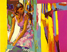 Nicola Simbari - Dressing Room - Limited Edition Serigraph