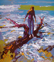 Nicola Simbari - Driftwood - Limited Edition Serigraph