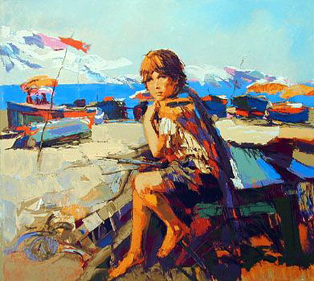 Nicola Simbari - Marco - Limited Edition Serigraph