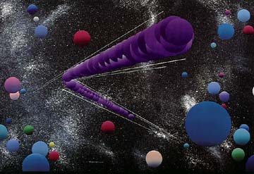 Stan Solomon - Comet - Limited Edition Serigraph