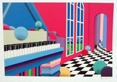 Stan Solomon - Grand Ballroom - Limited Edition Serigraph