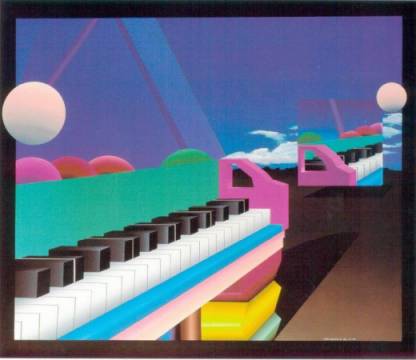 Stan Solomon - Grand Piano Reflections - Limited Edition Serigraph