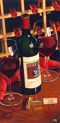 Thomas Stiltz - Heitz Cellars - Limited Edition Giclee on Canvas
