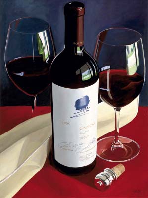 Thomas Stiltz - Opus One - Limited Edition Giclee on Canvas