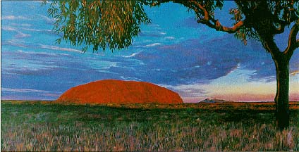 Brett Livingstone Strong - Ayers Rock - Limited Edition Serigraph