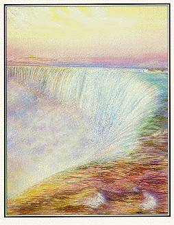 Brett Livingstone Strong - Niagara Falls - Limited Edition Serigraph