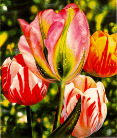 Brett Livingstone Strong - Les Fleurs - Limited Edition Serigraph