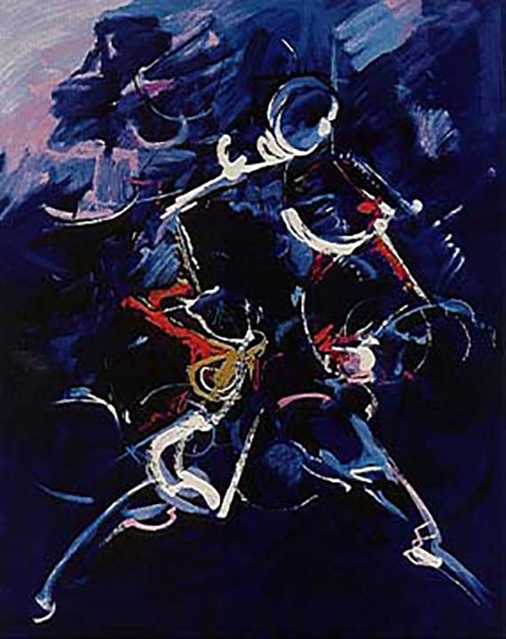 Seikichi Takara - Taiko Odori - Limited Edition Serigraph