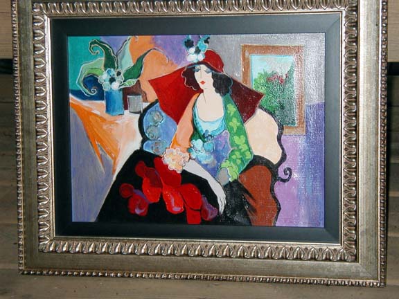Itzchak Tarkay - Diane Remembers - Limited Edition Serigraph 