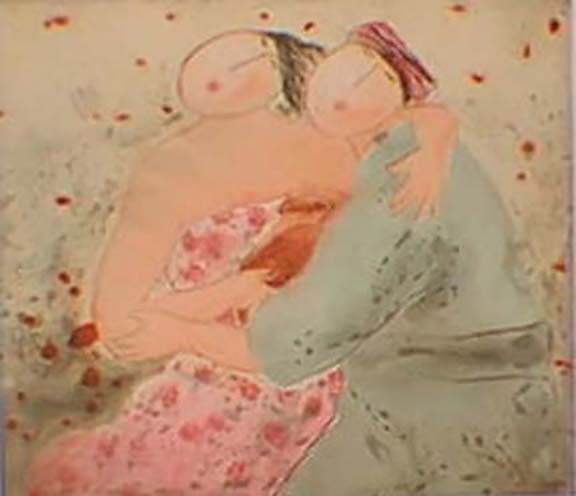 Eng Tay - Falling Leaves - Limited Edition Etching