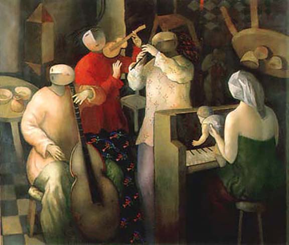 Eng Tay - Family Harmony - Limited Edition Giclee
