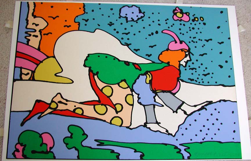 Peter Max - The Playful Prince - Limited Edition Serigraph