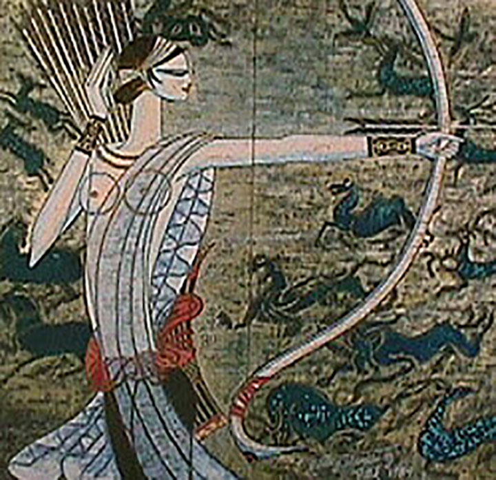 Shao Kuang Ting - Hunting Ages - Limited Edition Serigraph