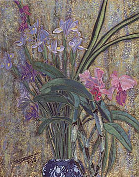 Shao Kuang Ting - Morning Flowers - Limited Edition on Rice Paper