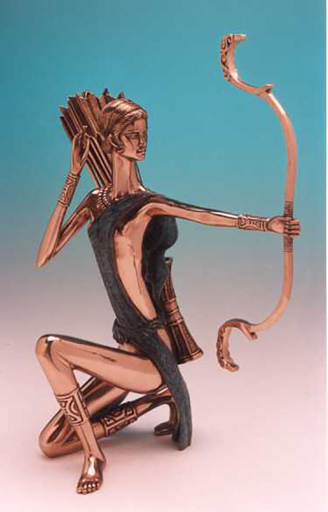 Shao Kuang Ting - Hunting Ages - Limited Edition Bronze Sculpture