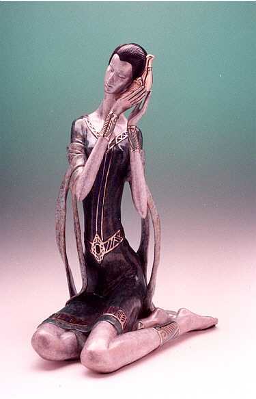 Shao Kuang Ting - Messenger - Limited Edition Bronze Sculpture