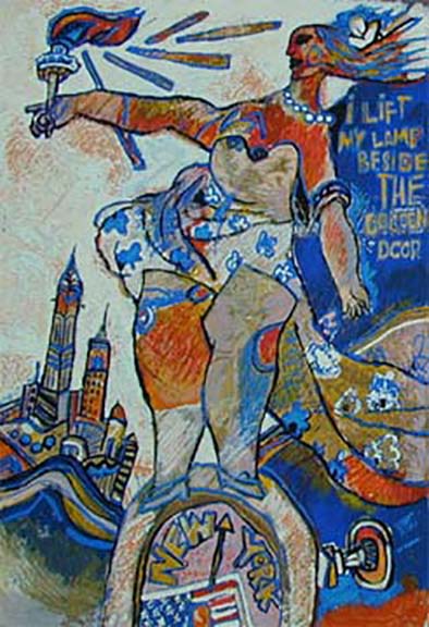 Herndon Fine Art offers authenticated Theo Tobiasse fine art, including rare hand-signed limited edition carborundum etchings, mixed-media lithographs, and expressionist biblical oil paintings.