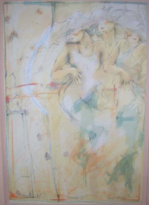 Janet Treby - Graces I - Limited Edition Lithograph
