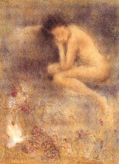 Janet Treby - Lover's Poet - Limited Edition Serigraph