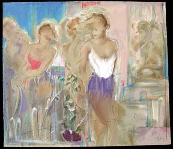 Janet Treby - Morphius III - Limited Edition Lithograph