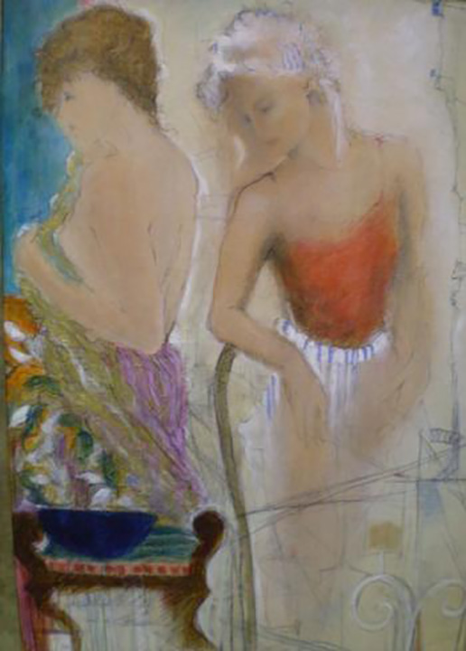 Janet Treby - Study Of Dancers II - Limited Edition Lithograph