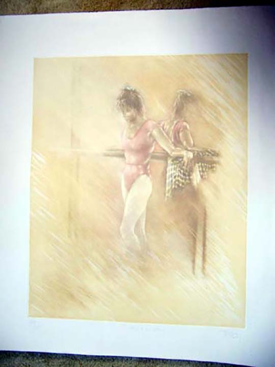 Janet Treby - Tranquility - Limited Edition Etching