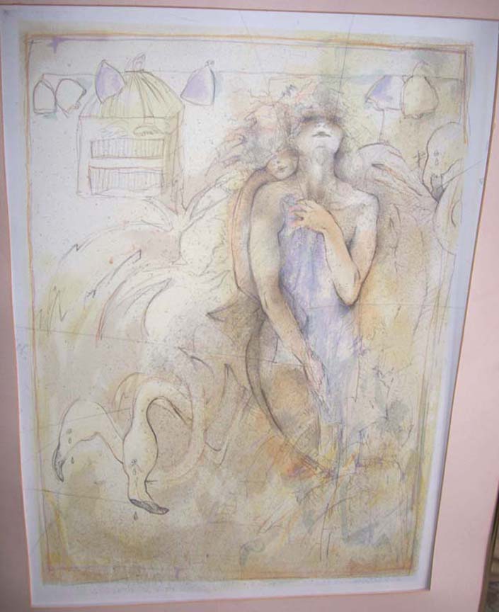 Janet Treby - Unknown Title - Limited Edition Lithograph