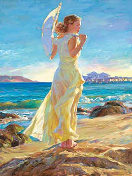 Vladimir Volegov - Summer Wind - Limited Edition Giclee on Canvas