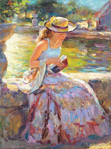 Vladimir Volegov - Sunday in the Park - Limited Edition Giclee on Canvas