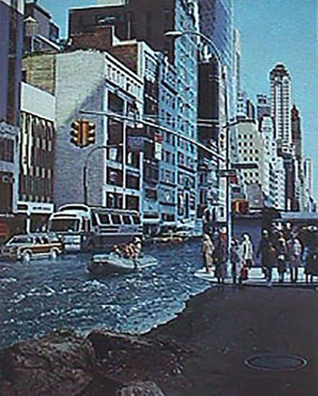 Doug Webb - Life Raft - Limited Edition Serigraph