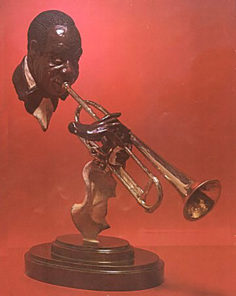 Paul Wegner - Hello Louis - Limited Edition Bronze Sculpture