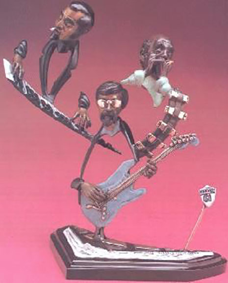 Paul Wegner - Highway 61 - Limited Edition Bronze Sculpture