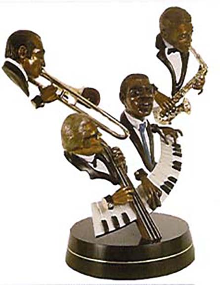 Paul Wegner - In The Groove - Limited Edition Bronze Sculpture